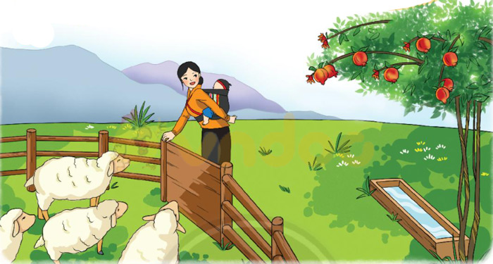 Giải bài tập Tiếng Việt 1 trang 76 Chủ đề 7 Bài 4: iu ưu