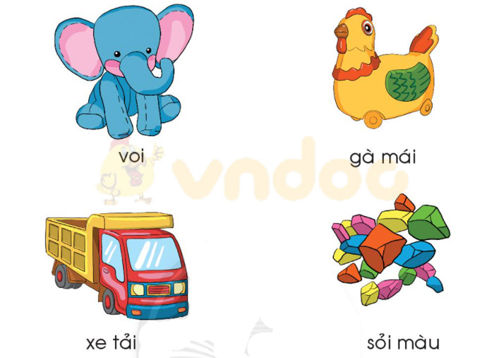 Giải bài tập Tiếng Việt 1 trang 80 Chủ đề 8 Bài 1: ai oi