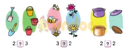 Giải Toán lớp 1 trang 24, 25 sách Cánh Diều