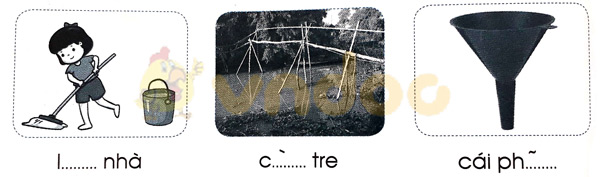 Giải Vở bài tập Tiếng Việt lớp 1 trang 40 Bài 43: au âu êu