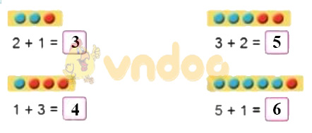 Giải Toán lớp 1 trang 39 sách Cánh Diều