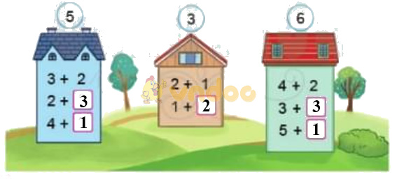 Giải Toán lớp 1 trang 42, 43 sách Cánh Diều