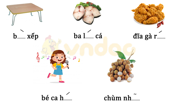 Phiếu bài tập cuối tuần Tiếng Việt lớp 1 Nâng cao - Tuần 10 - Đề 2