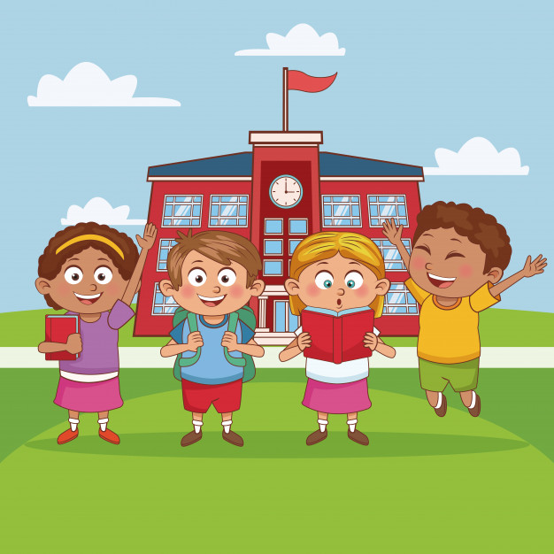 Trắc nghiệm từ vựng Unit 7 lớp 3: That’s my school