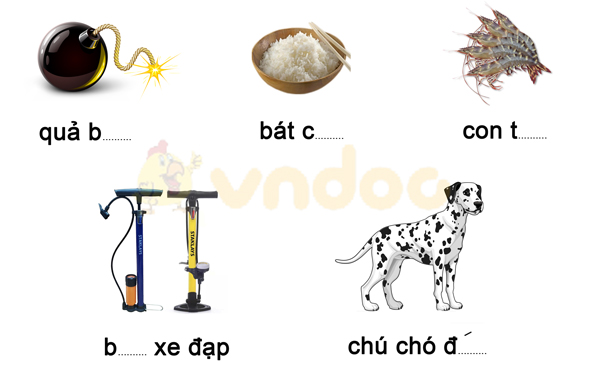 Phiếu bài tập cuối tuần Tiếng Việt lớp 1 Nâng cao - Tuần 13 - Số 2