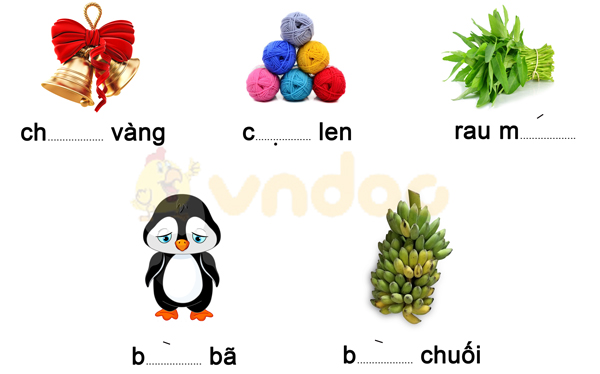 Phiếu bài tập cuối tuần Tiếng Việt lớp 1 Nâng cao - Tuần 14 - Phiếu 2