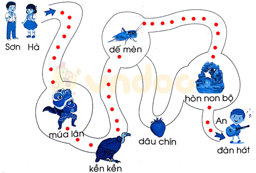 Giải Vở bài tập Tiếng Việt lớp 1 trang 37, 38, 39 Chủ đề 11: Bạn bè
