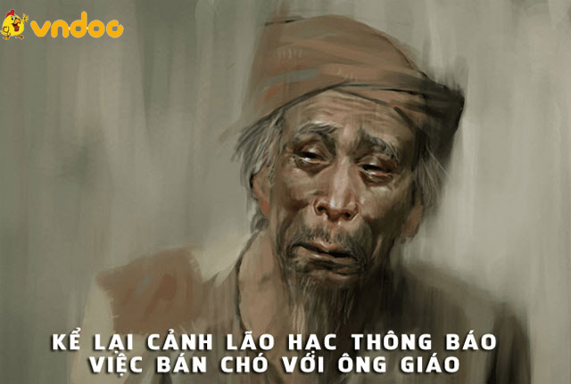 Đóng vai Lão Hạc kể lại sự việc sau khi Lão bán chó, Lão sang gửi ông Giáo tiền và mảnh vườn