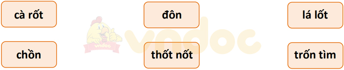 Giải Vở bài tập Tiếng Việt lớp 1 trang 53, 54 Bài 70: ôn ôt