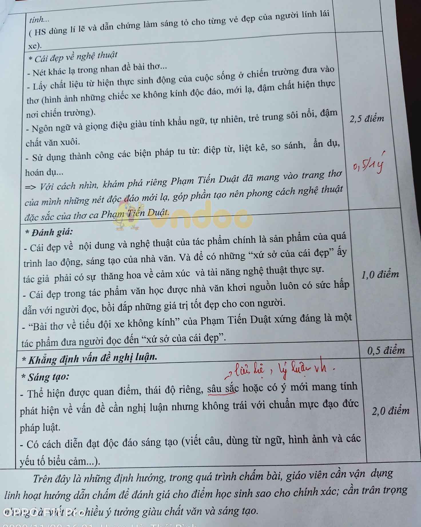 Đề thi chọn học sinh giỏi lớp 9 môn Ngữ văn Phòng GD&ĐT Hưng Hà năm 2020