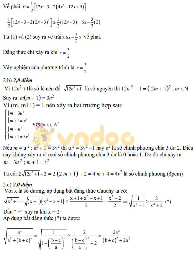 Đề thi chọn học sinh giỏi lớp 9 môn Toán Trường THCS Kim Sơn năm 2020 - 2021