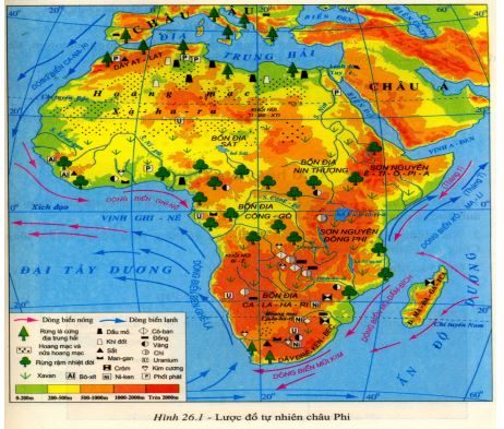 Đề thi học kì 1 Địa lí 7 có đáp án năm 2020