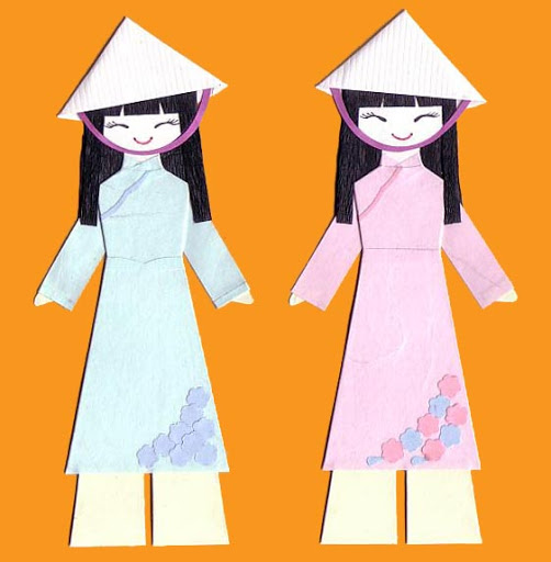 Dàn ý thuyết minh về chiếc áo dài Việt Nam