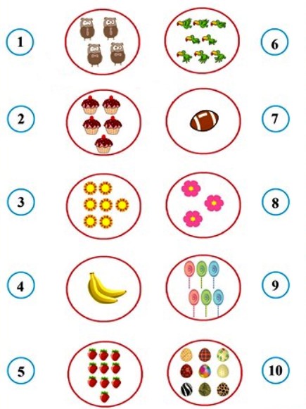 Đề thi học kì 1 lớp 1 môn Toán sách Chân trời sáng tạo năm học 2020 - 2021 Đề số 2