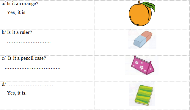 Bộ đề thi học kì 1 lớp 2 môn Tiếng Anh năm 2020