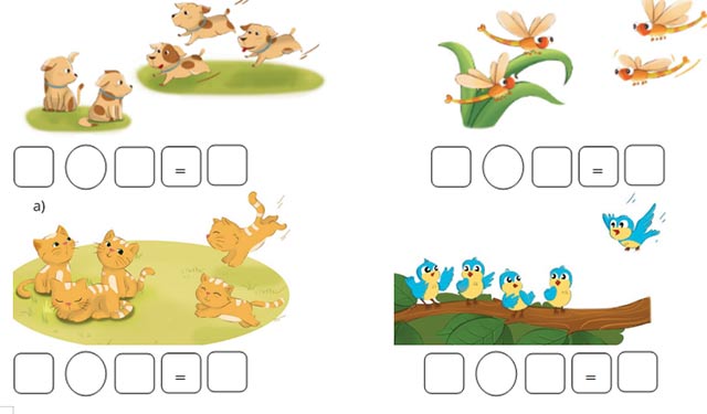 Bài tập Toán lớp 1