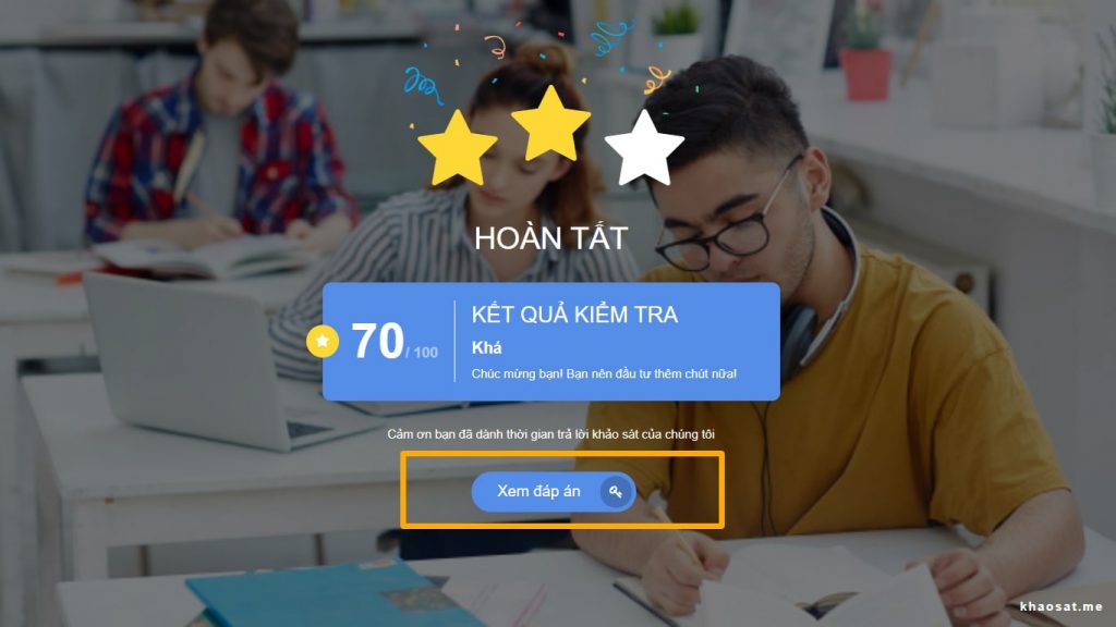 Hướng dẫn tạo bài kiểm tra trắc nghiệm online