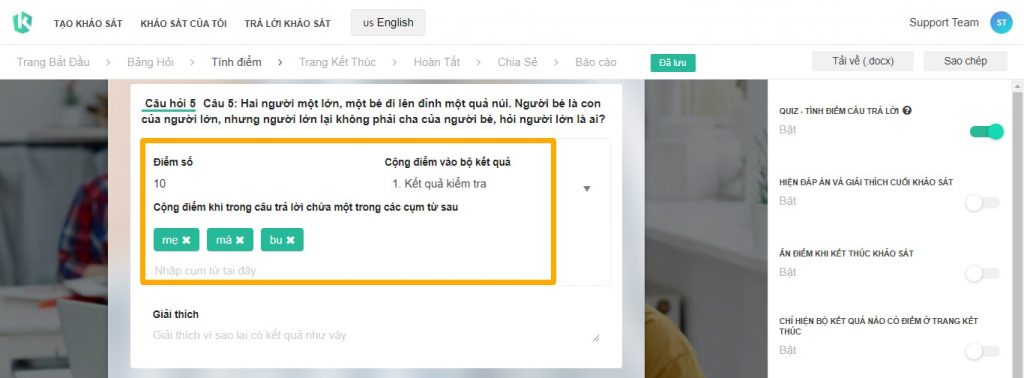 Hướng dẫn tạo bài kiểm tra trắc nghiệm online