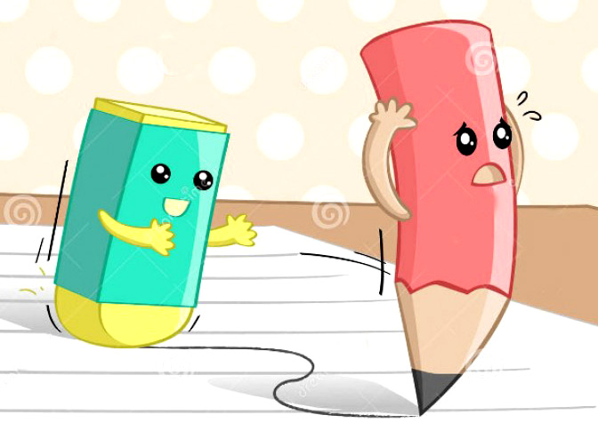 Thuyết minh về cục tẩy