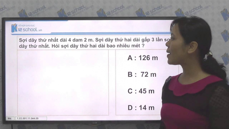 Kinh nghiệm giúp học sinh tiểu học đổi đơn vị đo