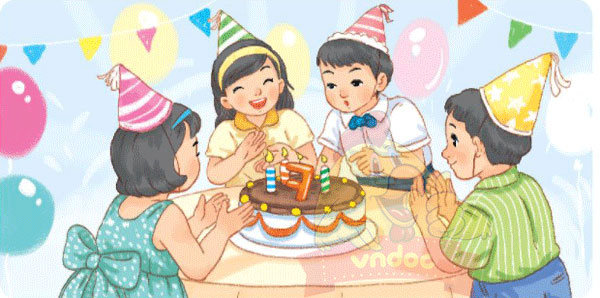 Bài 5: Sinh nhật của voi con