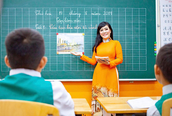 Tả cô giáo lớp 5 siêu hay