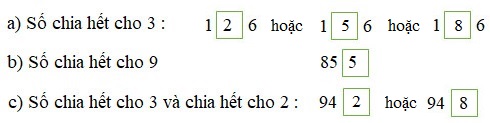 Giải vở bài tập Toán lớp 4 bài 89