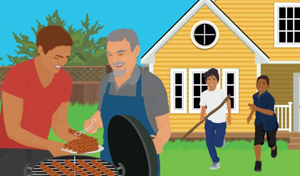 kể về người hàng xóm lớp 3