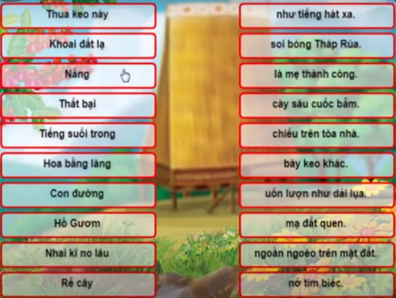 Trạng Nguyên Tiếng Việt Lớp 3 Vòng 16