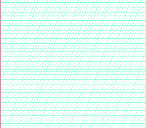 Mẫu giấy 4 ô ly nghiêng