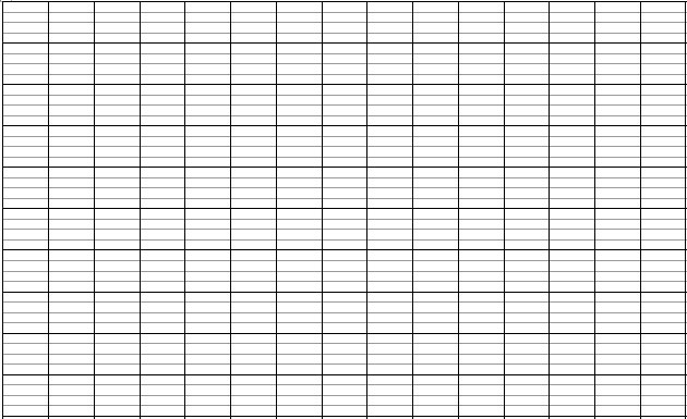 Mẫu giấy 4 ô ly kẻ ngang