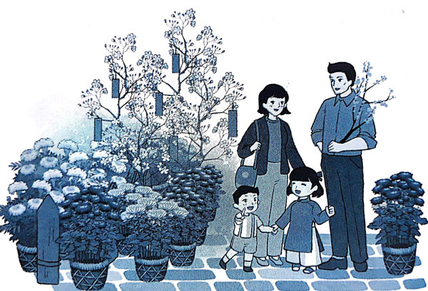 Giải VBT Tiếng Việt 1 trang 21, 22, 23, 24, 25, 26 Chủ đề 23: Tết quê em