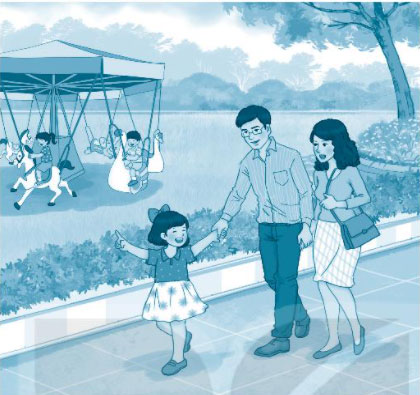 Giải vở bài tập Tiếng Việt 1 trang 17, 18, 19 Bài 5: Bữa cơm gia đình