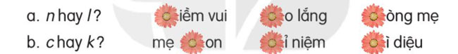 Giải bài tập Tiếng Việt 1 trang 24, 25, 26, 27 Bài 1: Nụ hôn trên bàn tay