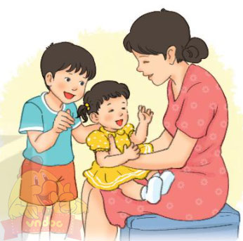 Giải bài tập Tiếng Việt 1 trang 28, 29 Bài 2: Làm anh