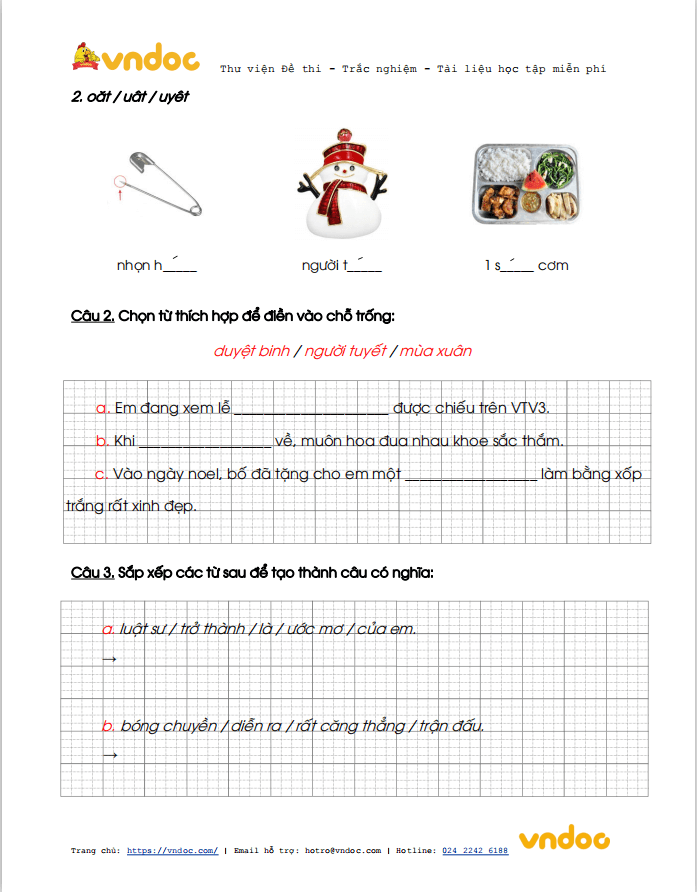 Phiếu bài tập cuối tuần Tiếng Việt lớp 1 Nâng cao - Tuần 20 - Số 1