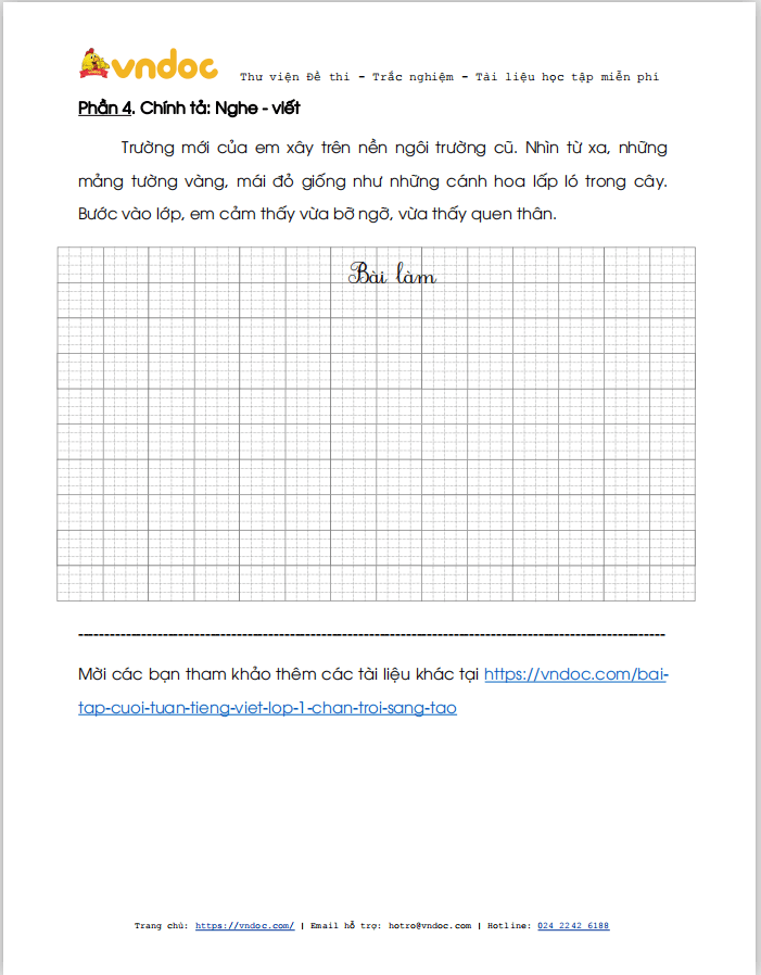 Phiếu bài tập cuối tuần Tiếng Việt lớp 1 Nâng cao - Tuần 21 - Số 1