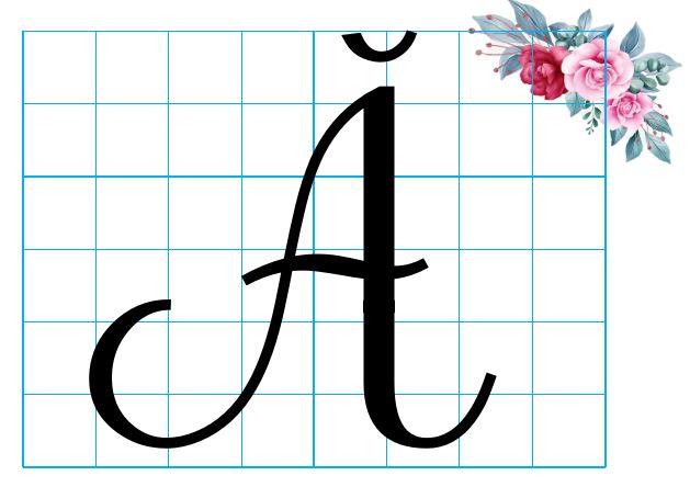 Mẫu chữ hoa PowerPoint