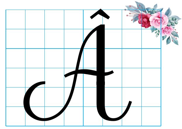 Mẫu chữ hoa PowerPoint