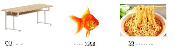 Đề cương ôn tập Tết lớp 1 môn Tiếng Việt