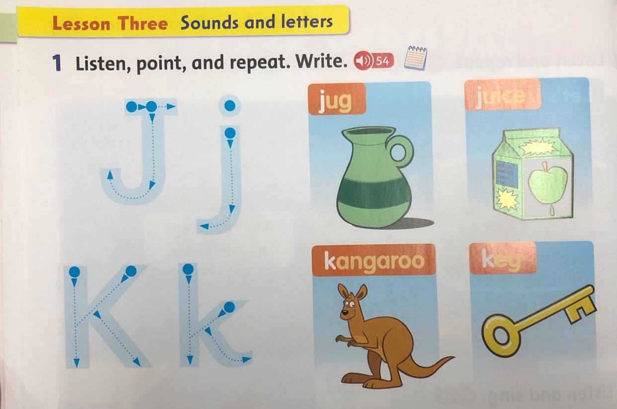 Giải Tiếng Anh lớp 1 Unit 4: They’re bears! - Lesson 3 SGK