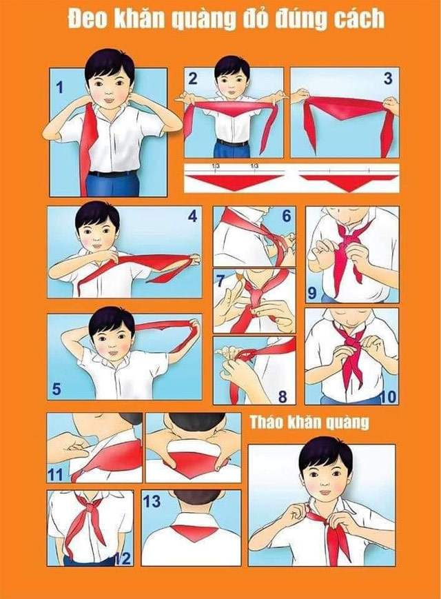 Thắt khăn quàng đỏ