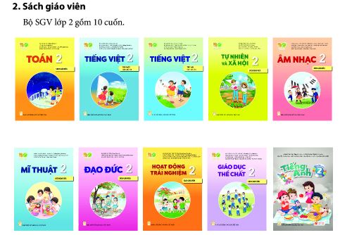 Sách giáo khoa lớp 2 mới