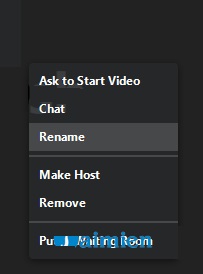 Cách đổi tên trên Zoom bằng máy tính, điện thoại