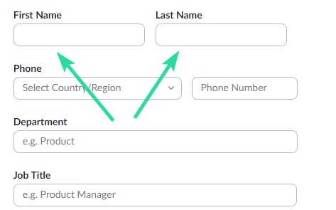 Cách đổi tên trên Zoom bằng máy tính, điện thoại