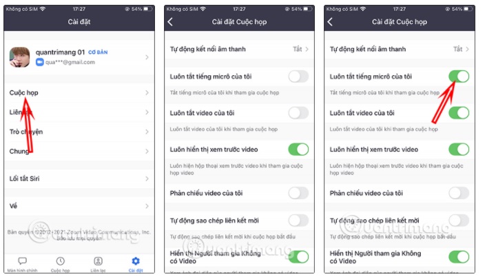 Cách tắt mic trong Zoom trên máy tính, điện thoại