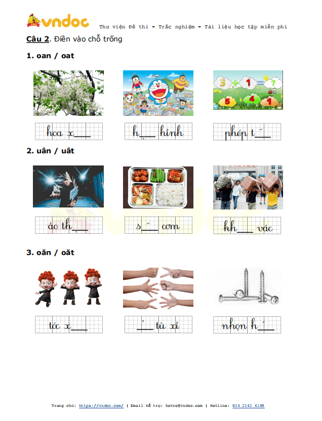 Phiếu bài tập cuối tuần Tiếng Việt lớp 1 Nâng cao - Tuần 23