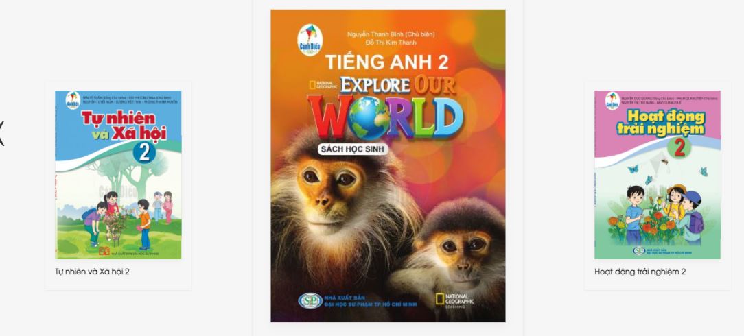 Hướng dẫn xem bộ sách giáo khoa lớp 2 bộ Cánh Diều