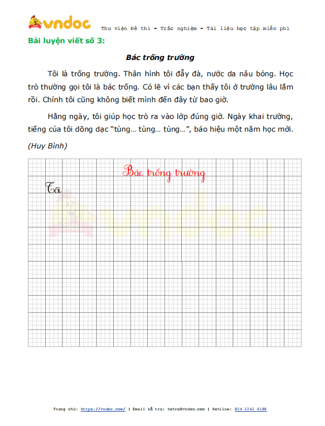 Phiếu luyện viết chữ đẹp - Tuần 24 sách Kết nối tri thức