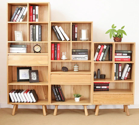 Dàn ý tả cái giá sách